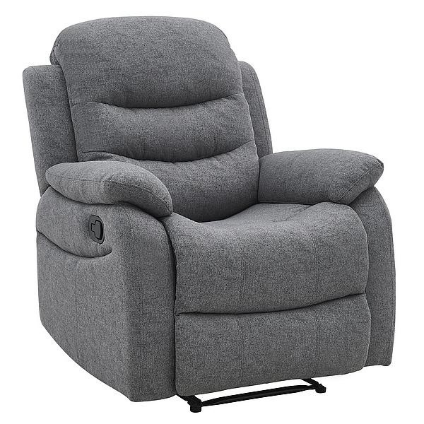 Polohovací křeslo PETR - šedé