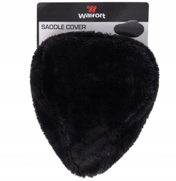 Potah na sedlo Walfort Kožešina - černý