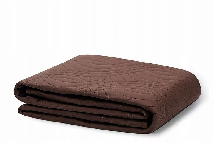 PŘIKRÝVKA NA POSTEL KOC PLED BRONZOVÁ 160x200 cm KONSIMO AKCE
