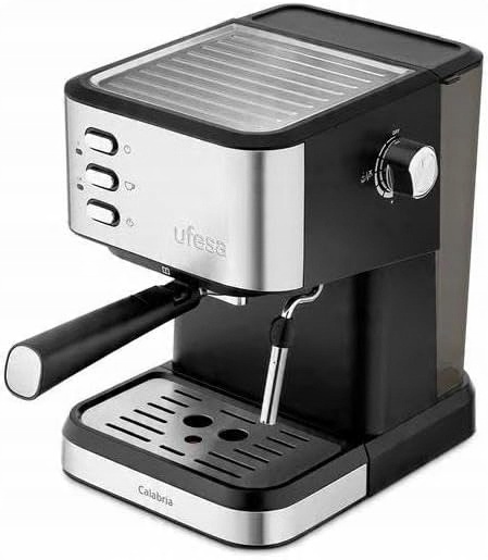 Pákový tlakový kávovar Ufesa CALABRIA 1050 W černý
