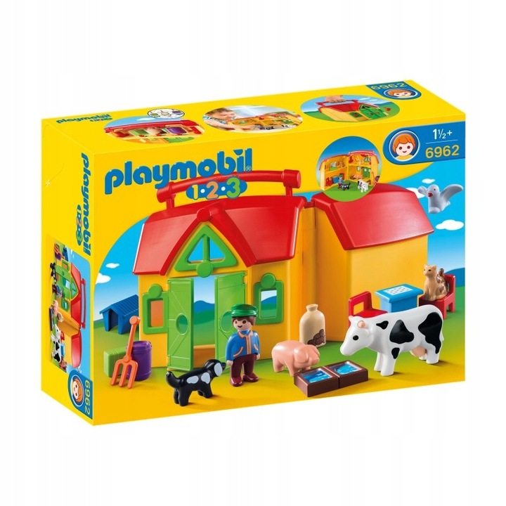 PLAYMOBIL 6962 Moje přenosná zemědělská farma
