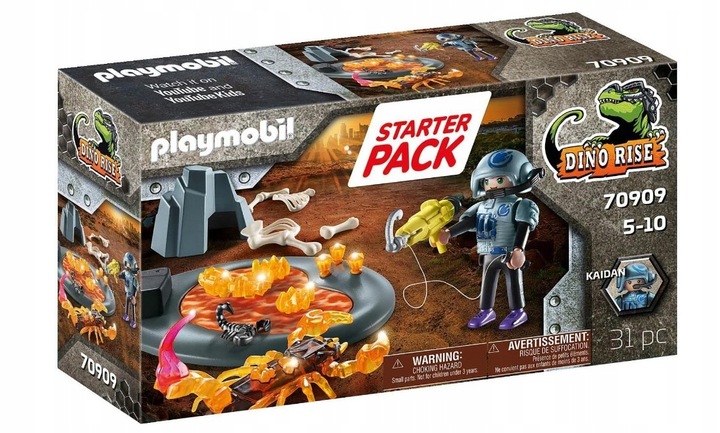 Playmobil 70909 Dino Rise – Boj s ohnivým štírem