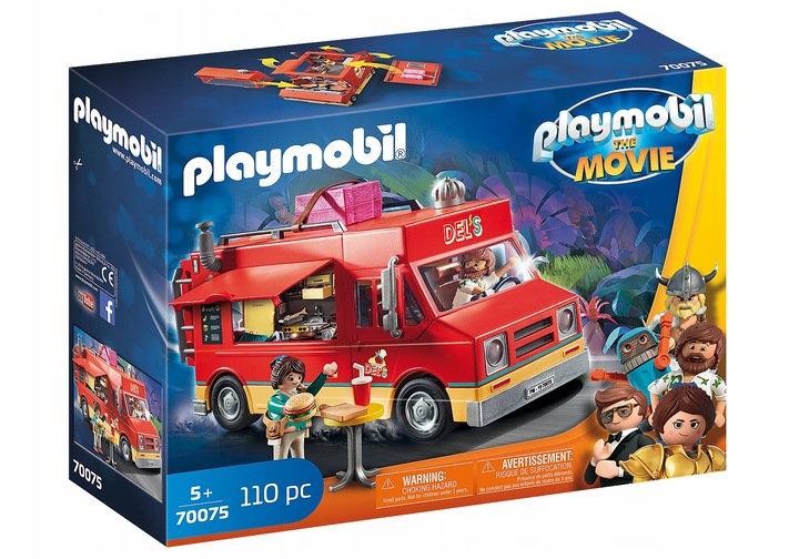 Playmobil Film 70075 Delův pojízdný stánek s občerstvením