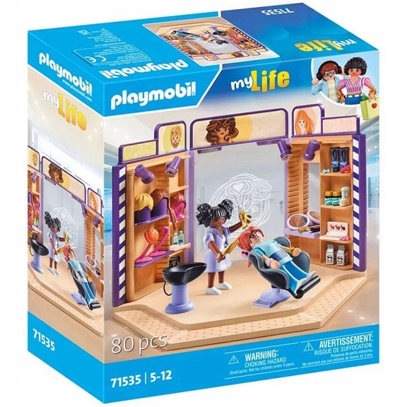 Playmobil – my Life Barbershop a kadeřnický salon 71535