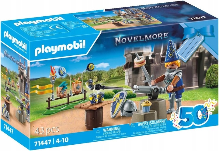 PLAYMOBIL NOVELMORE 71447 NAROZENINOVÁ OSLAVA RYTÍŘE