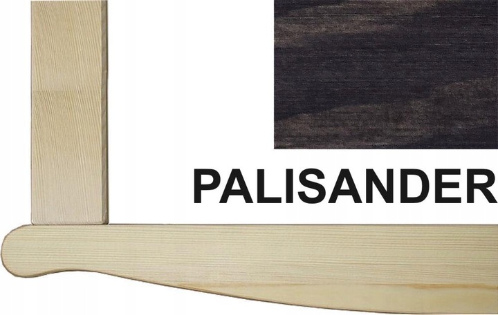 Póly pólů do POSTÝLKY kolébka HOUPAČKA 60 palisandr