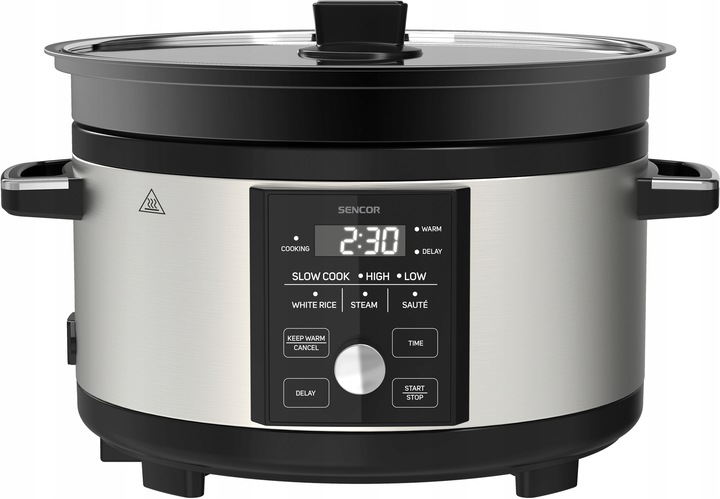 Pomalý hrnec Sencor SPR 5520SS 5,5 l vícebarevný 1000 W