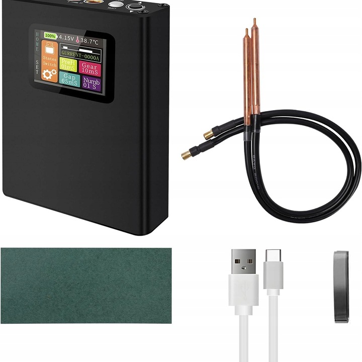 Přenosná, dobíjecí mini LED bodová svářečka pro samostatnou montáž