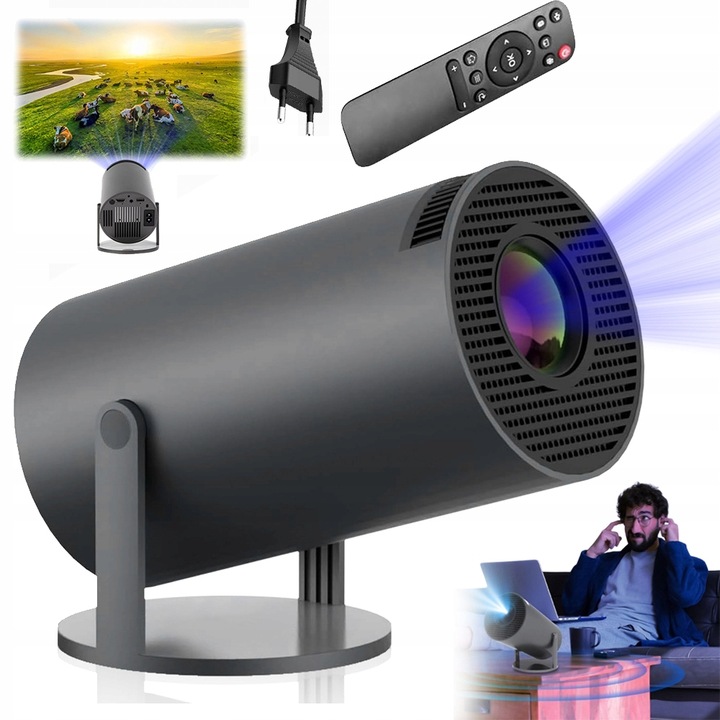 PROJEKTOR HY320 SMART FULL HD LED ANDROID WiFi TV 150"