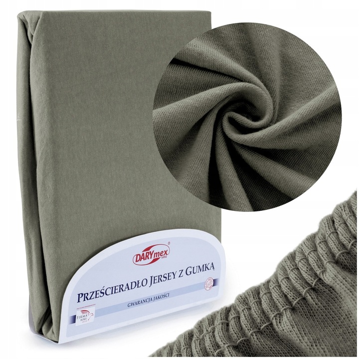 Prostěradlo s gumou Pletenina Jersey Komfortní Jednotné _D 80x160 SLEVA