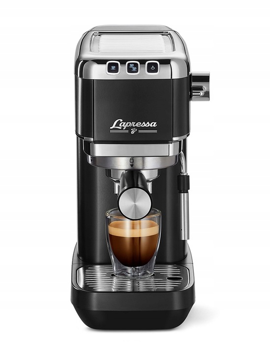 Pákový tlakový kávovar Tchibo Lapressa Czarny 1300 W stříbrný/šedý