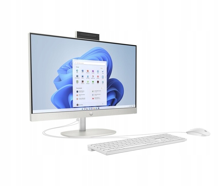 Počítač All in One HP 24 Intel Ultra 5 125U 8GB SSD 1TB FHD W11 Bílý