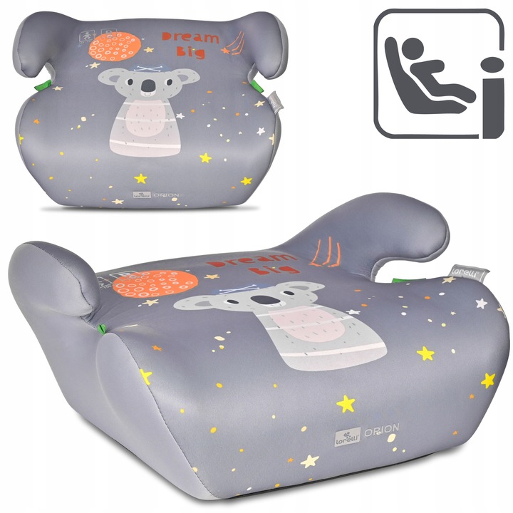 Podstavec pod autosedačku Orion I-SIZE 125-150 cm 125-150 cm Lorelli šedý