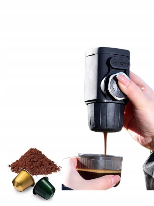 Přenosný ekspres do kawy 2 v 1 Bezdrátový kávovar na kapsle 7800mAh