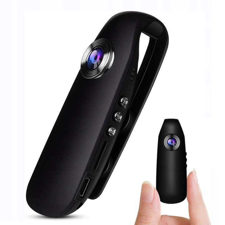 PROFESIONÁLNÍ MINI POLICEJNÍ KAMERA OSOBNÍ MONITORING FULL HD 1080P