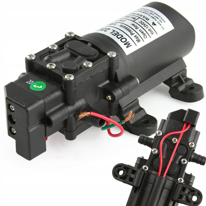 PUMPA NA VODU AKUMULÁTOROVÉHO POSTŘIKOVAČE PUMPA 5,5 BAR 12V