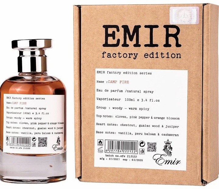 Paris Corner Emir Camp Fire Factory Edition 100 ml EDP