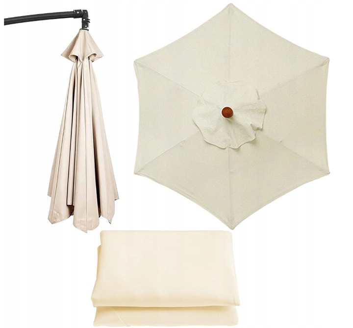 POSZYCIE WYMIENNE MATERIAŁ PARASOLA OGRODOWEGO 6 RAMION 300cm