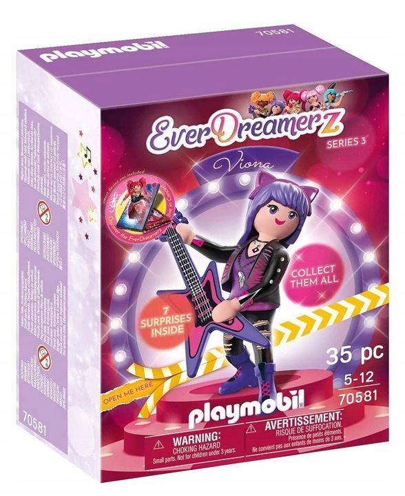 PLAYMOBIL EVERDREAMERZ SÉRIE 3 MUSIC WORLD VIONA 70581