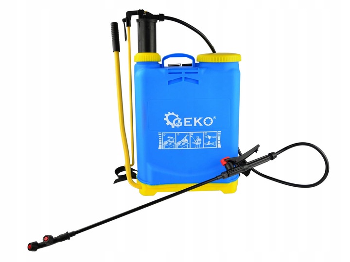 Postřikovač 16 l (modrý) GEKO G73205