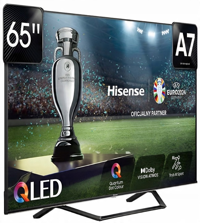 QLED televize Hisense 65A7NQ 65" 4K UHD černá