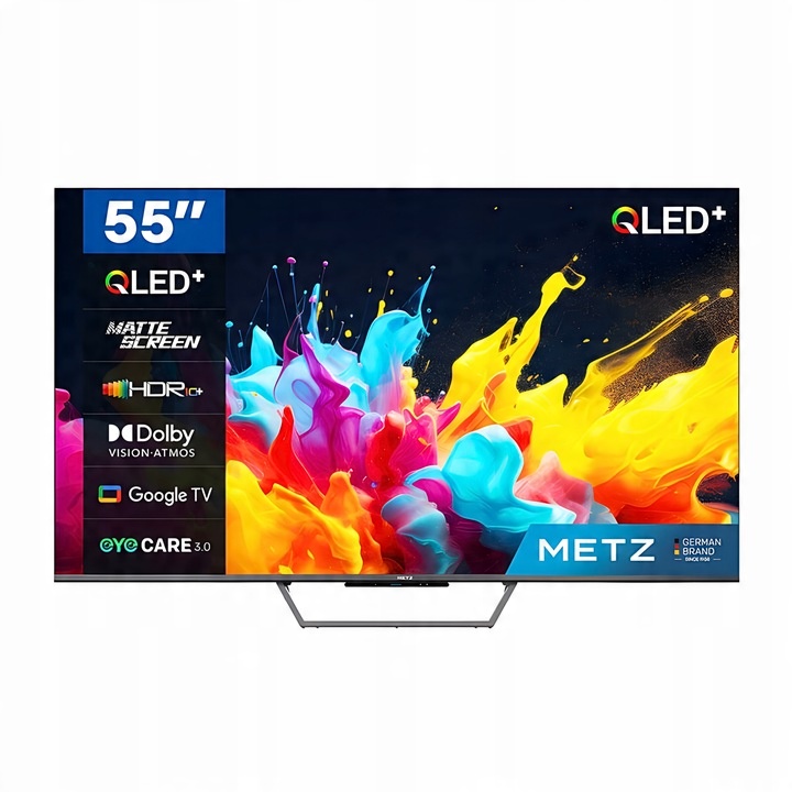 QLED televize Metz 55MQE7600Y 55" 4K UHD černá