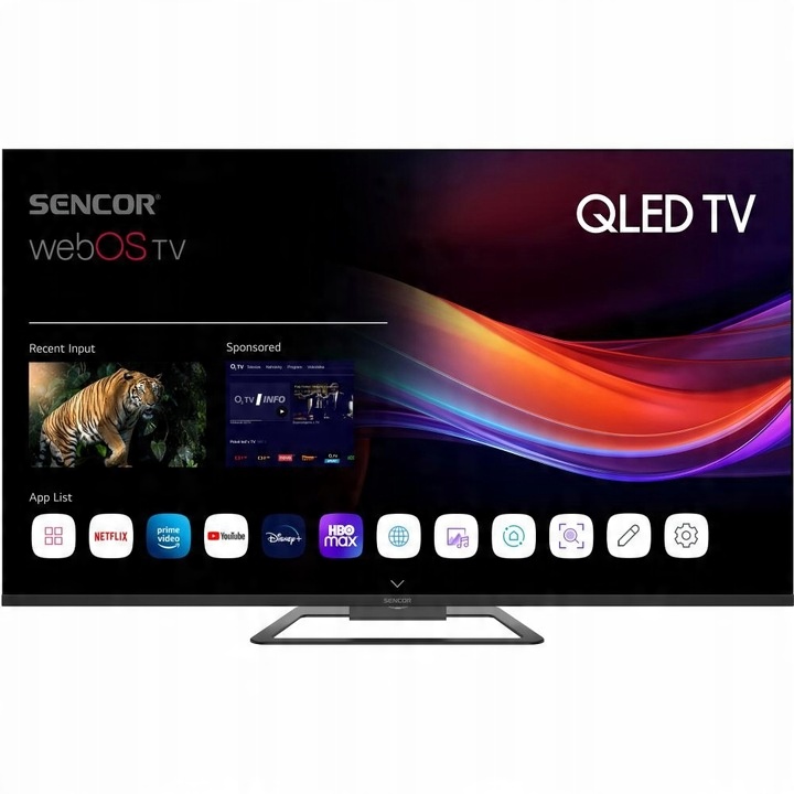 QLED televize Sencor SLE 50Q871B 50" 4K UHD černá
