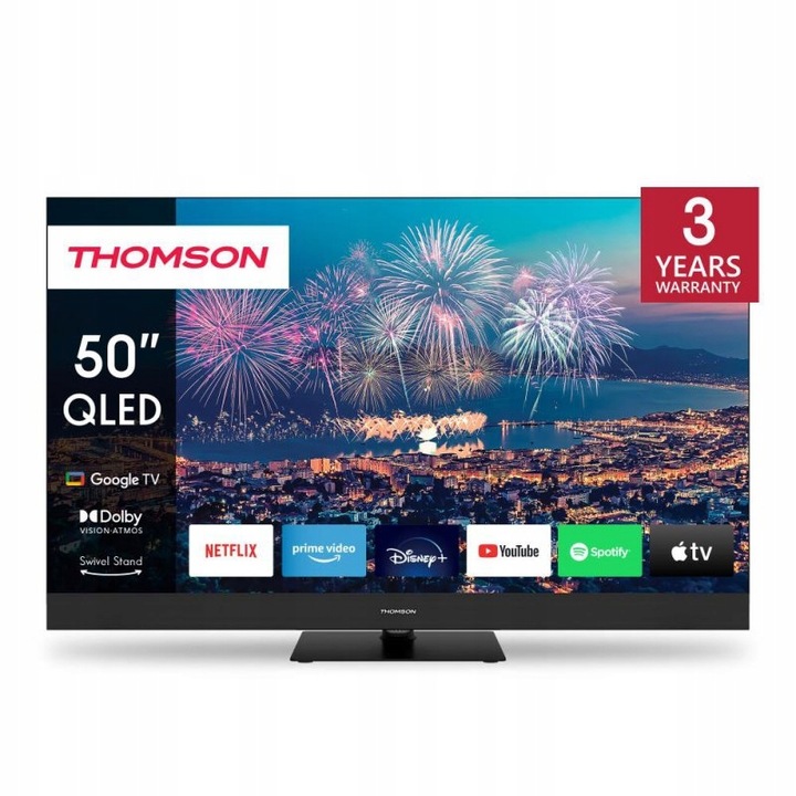 QLED televize Thomson 50QG6C14 50" 4K UHD černá