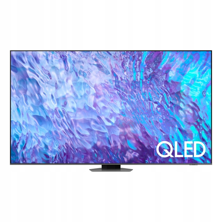 QLED televize Samsung QE98Q80CATXXH 98" 4K UHD stříbrná