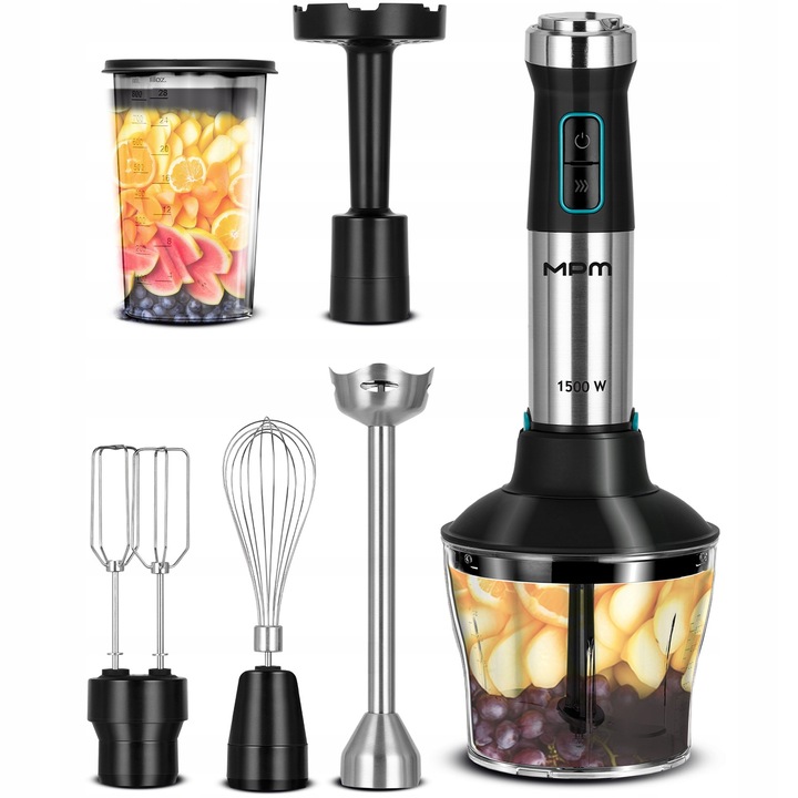 Ruční mixér MPM MBL-42M 1500 W černý