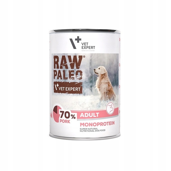 Raw Paleo Pork ADULT Vepřové 400g