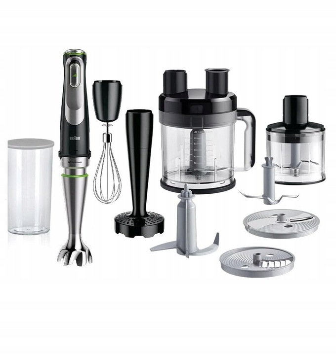 Ruční mixér Braun MultiQuick 9 1000 W černý