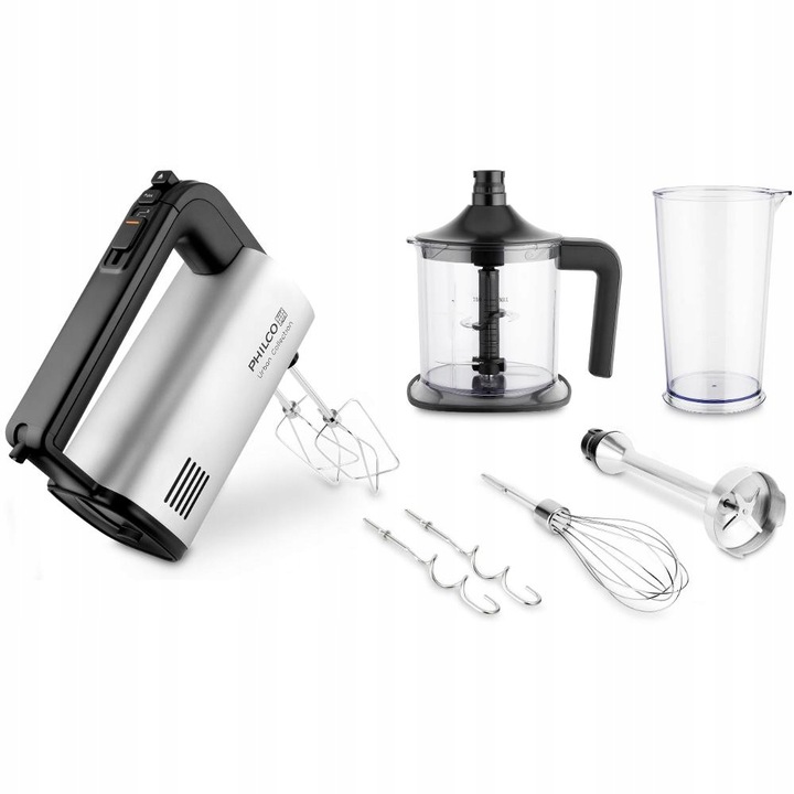 Ruční mixér Philco PHHM 6325 500 W stříbrný/šedý