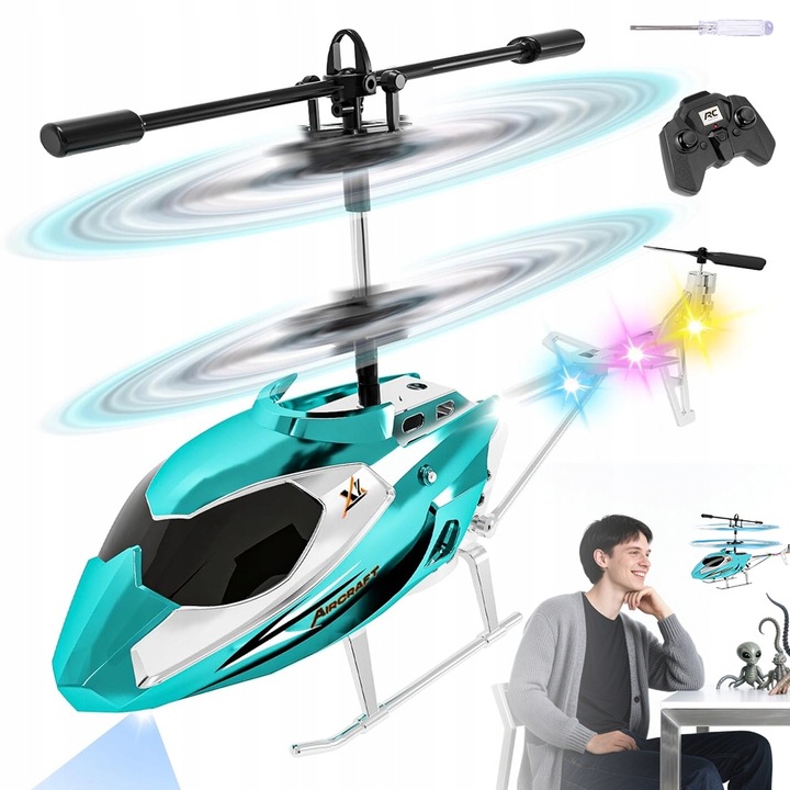 RC MINI VRTULNÍK S OVLÁDÁNÍM 2.4 GHZ A FUNKCÍ STABILIZACE VÝŠKY
