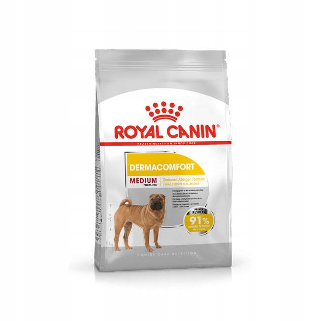 ROYAL CANIN Medium Dermacomfort 3kg Suché Krmivo pro psy středních plemen