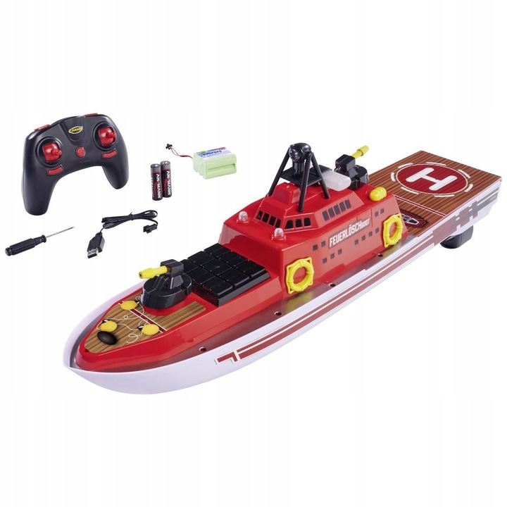 RC dálkově ovládaný motorový člun Carson Modellsport Feuerlöschboot RtR 560 mm