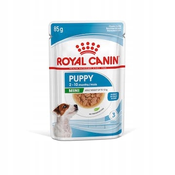 Royal Canin, pes, Mini Puppy v omáčce, 85 g
