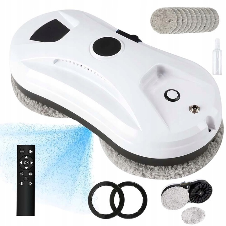 ROBOT NA MYTÍ OKEN SKEL ZRCADEL Inteligentní Automatický Čistič Oken 5600kPa