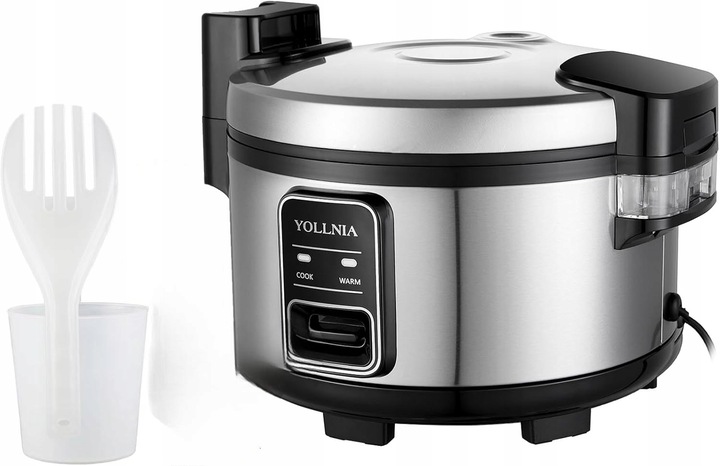 RÝŽOVAR TLAKOVÝ HRNEC KOMERČNÍ YOLLNIA MULTICOOKER VÝKONNÝ 1300W SADA VÝPRODEJ
