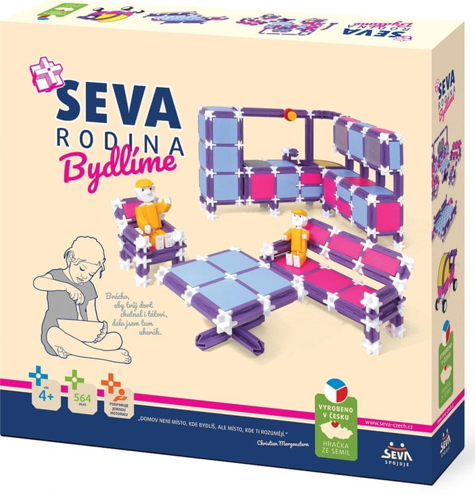 SEVA Stavebnice Rodina - Bydlíme