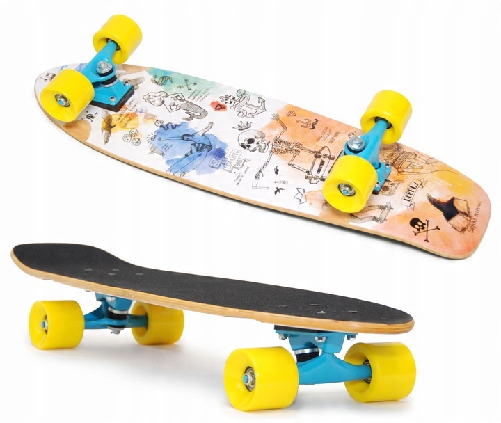 SKATEBOARD CLASSIC VELKÝ, SILNÝ, 9 VRSTEV ZA SUPER CENU NA DOVOLENOU!!!