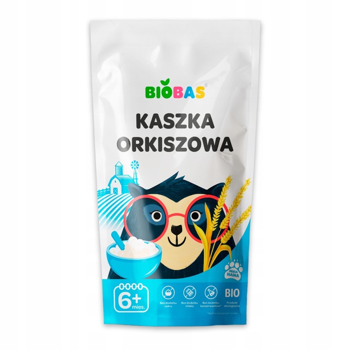 Špaldová kaše pro děti BIO Bez cukru Bezmléčná EKOLOGICKÁ / 200 g