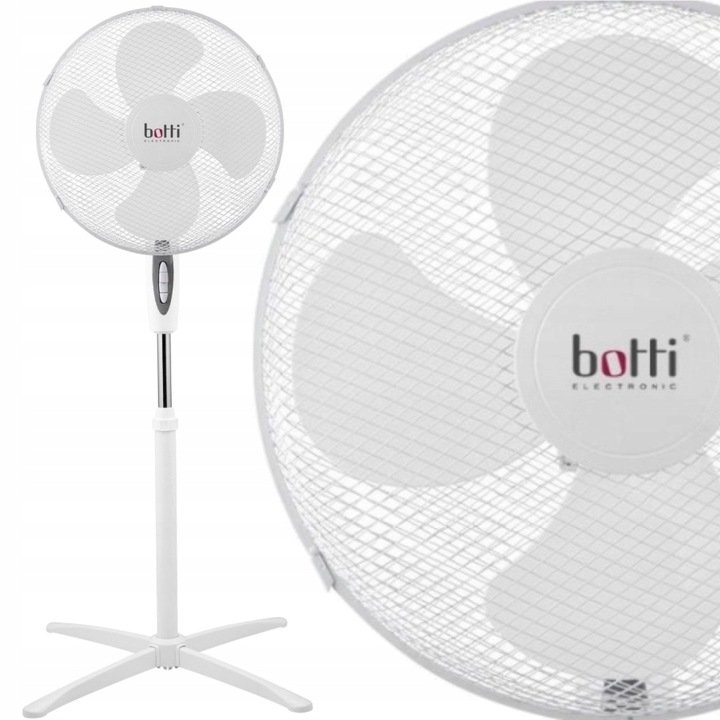 STOJANOVÝ VENTILÁTOR PODLAHOVÝ VENTILÁTOR TICHÝ CIRKULÁTOR VZDUCHU VÝKONNÝ 45W