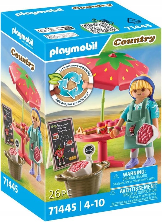 SADA S FIGURKAMI COUNTRY 71445 STÁNEK S DOMÁCÍM DŽEMEM