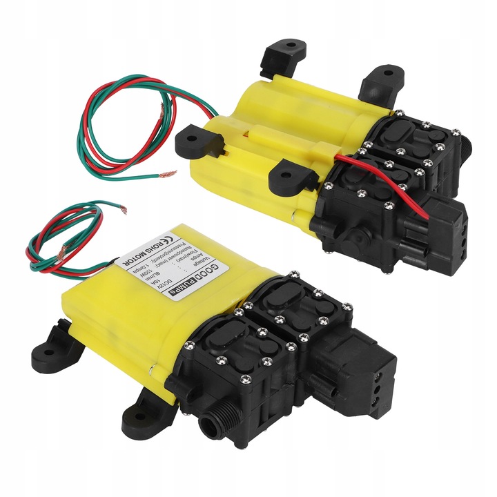 SAMONASÁVACÍ ZAHRADNÍ ČERPADLO NA VODU 12V120W 8L 1.0MPA 10A DO OBYTNÉHO VOZU