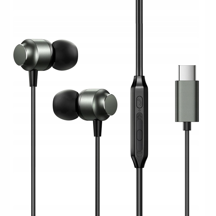 Sluchátka do uší USB-C Joyroom JR-EC06 - šedá