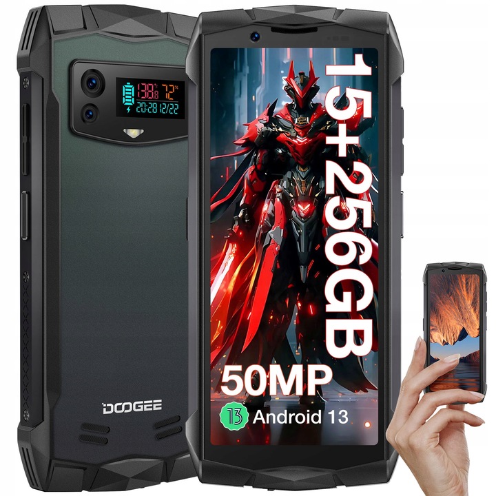 Smartphone DooGee SMINI 8 GB / 256 GB 4G (LTE) černý