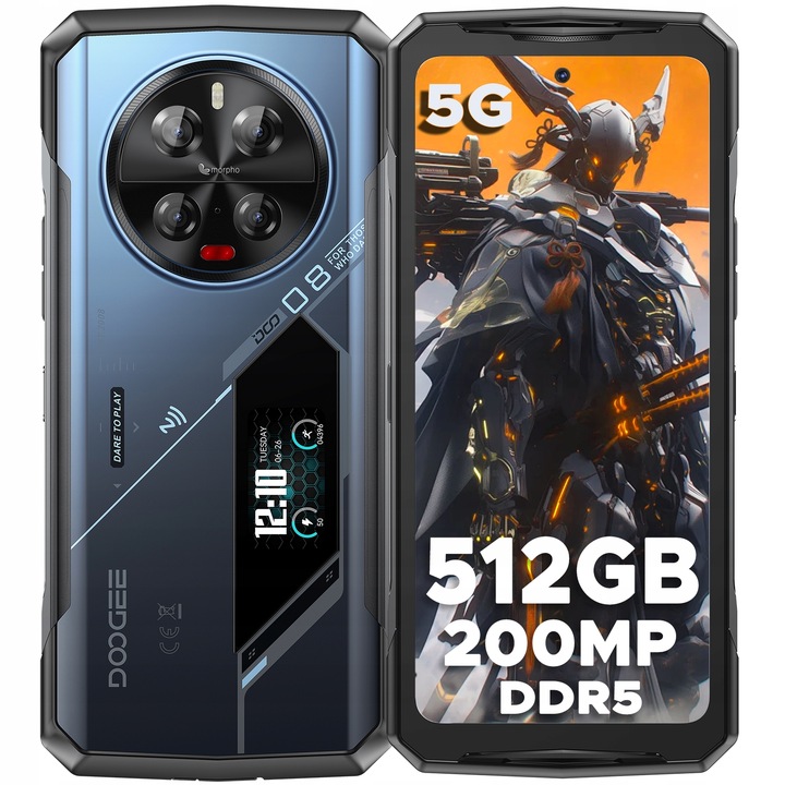 Smartphone DOOGEE V40PRO 16 GB / 512 GB 5G modrý