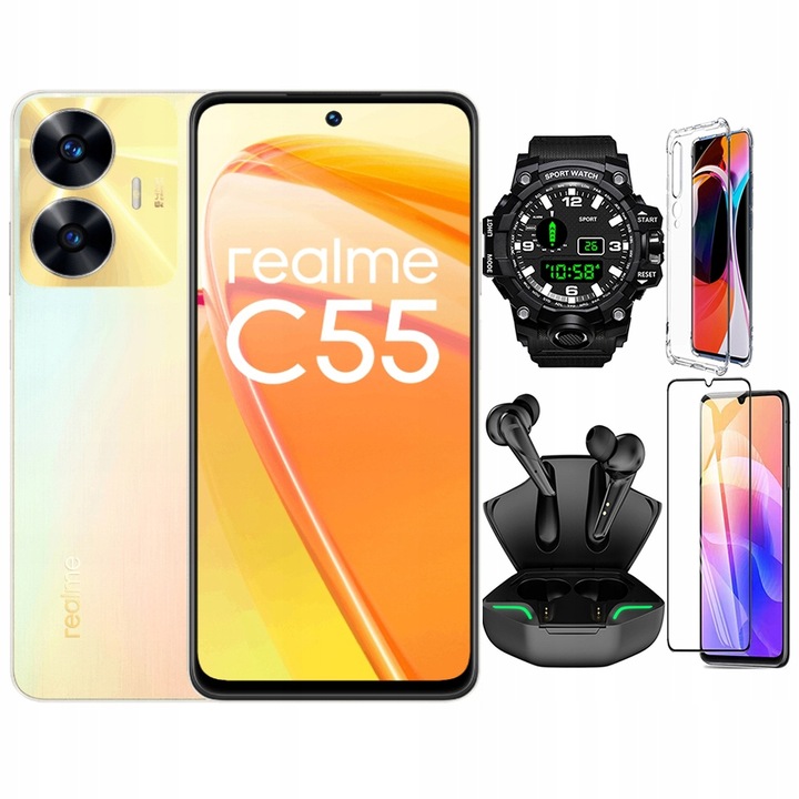Smartphone realme C55 8 GB / 256 GB 4G (LTE) zlatý