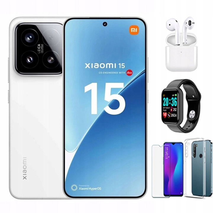 Smartphone Xiaomi 15 12 GB / 512 GB 5G bílý VÝPRODEJ
